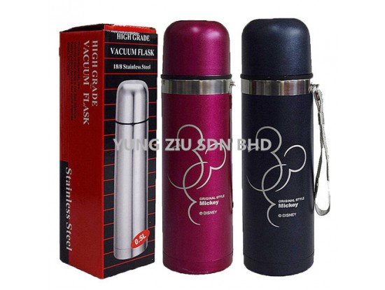 500#350ML CARTOON STAINLESS STEEL VACUUM FLASK